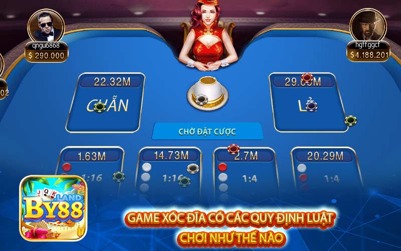 Game Xóc Đĩa có các quy định luật
 chơi như thế nào