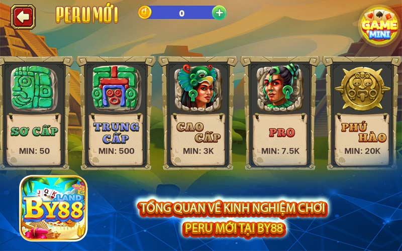 tổng quan về kinh nghiệm chơi
 Peru mới tại by88